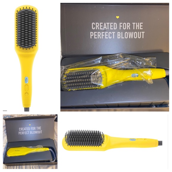 Drybar Hair Drybar Brush Crush Heat Straightening Brush Poshmark
